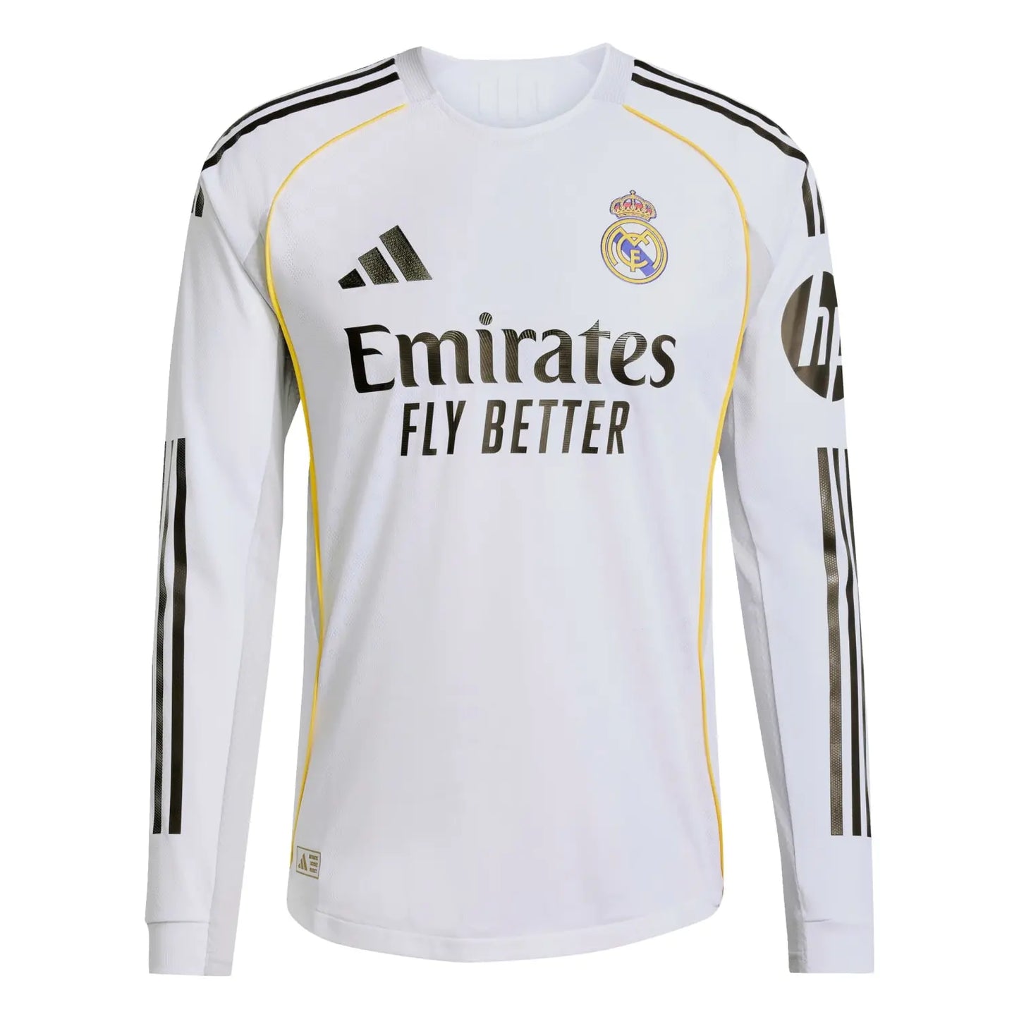 Real Madrid 2025/26 Home Long Sleeve